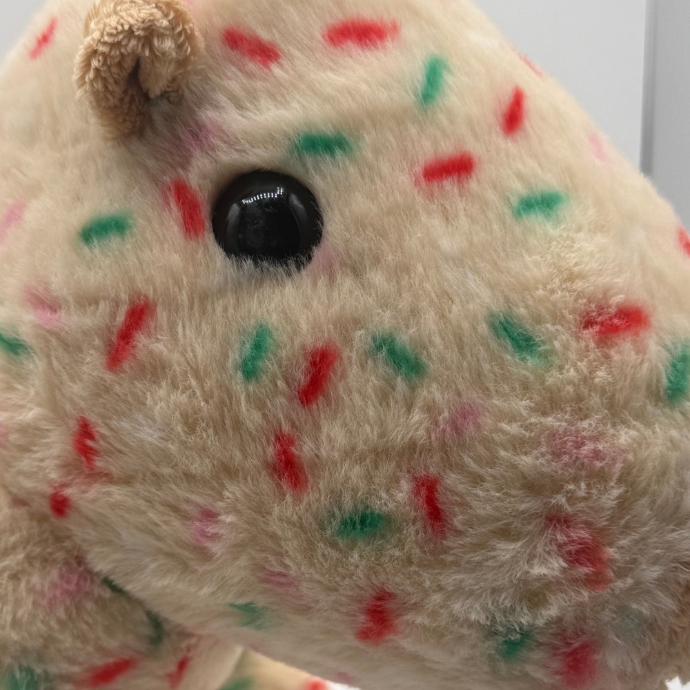 Build-A-Bear Cookiebara Sugar Cookie Capybara Stuffed Sprinkles Full Size READ - Picture 7 of 8